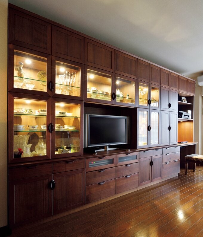 家具蔵のシステム収納家具