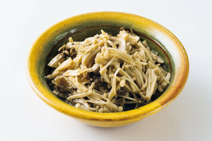 キノコの塩レモンマリネ