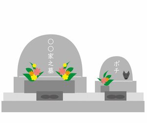 ペットと一緒にお墓に入ることはできる？