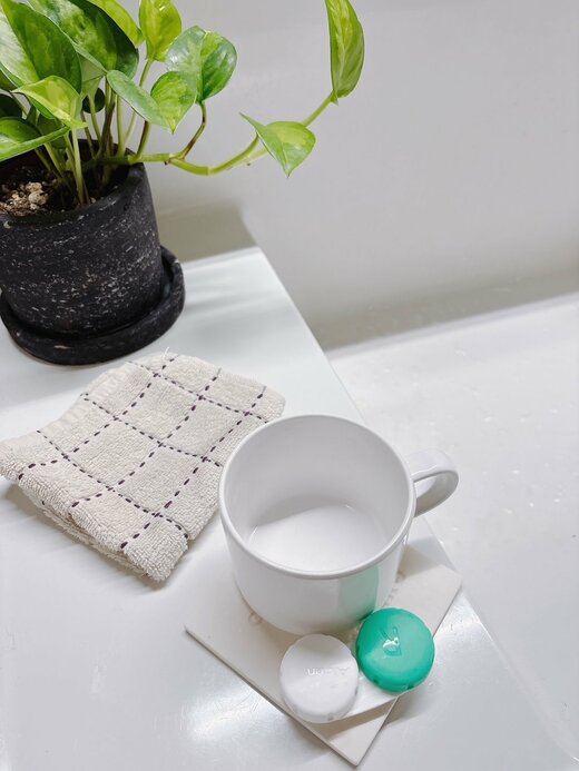 水気をとる工夫