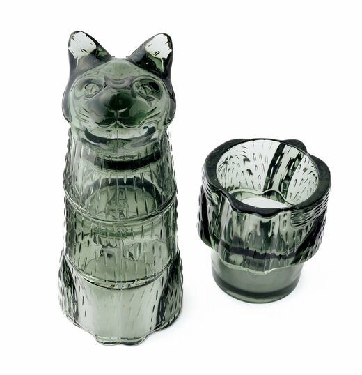 猫型のスタッキンググラス