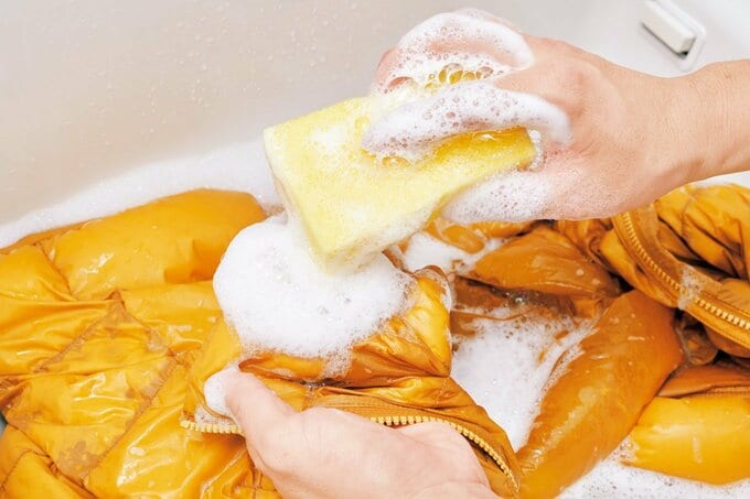 あわあわパックで落とす