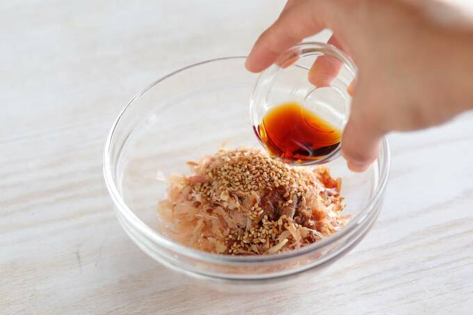 調味料を入れる