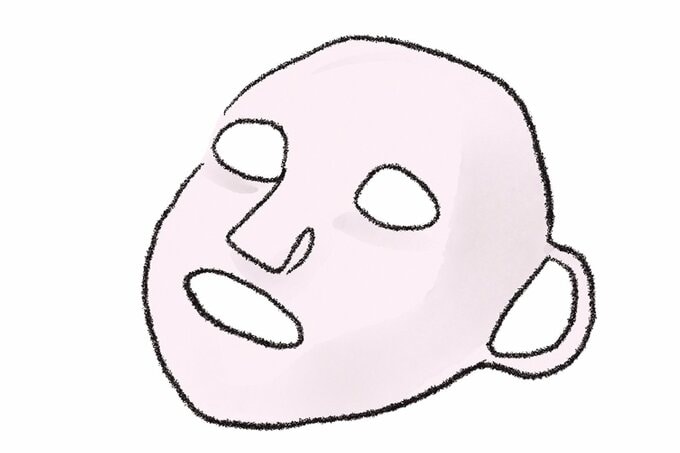 シリコンマスクのイラスト
