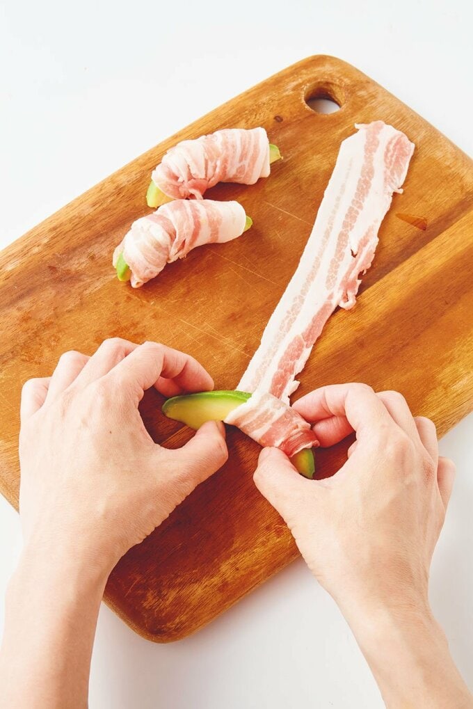 肉巻きの調理画像