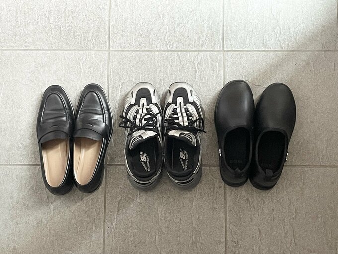 3足の靴