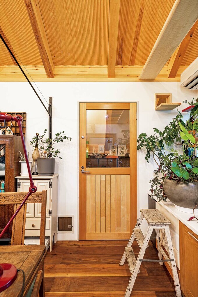 アトリエにあるネコ用トイレ