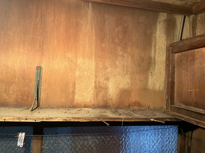 義実家の押し入れ