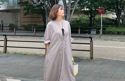 50代、無印良品の「シャツワンピース」着まわしコーデ。1枚でも、羽織りとしても大活躍：10月に読みたい記事