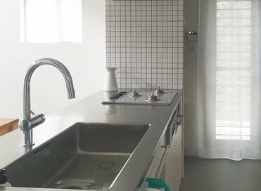 ステンレスのキッチンを採用して5年、手入れラク＆きれいなままで大満足