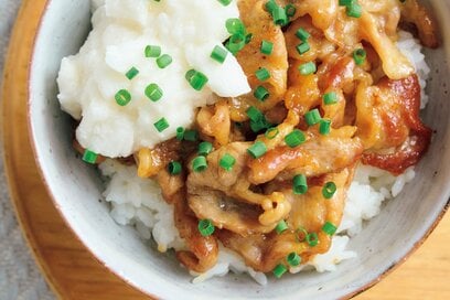 心と体がじんわり整う「豚の甘辛山かけ丼」レシピ。長イモで体の中からうるおう