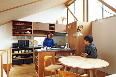 工事費2235万円、敷地26坪でこんなにゆったり！夫婦ふたりが暮らすシンプルな家