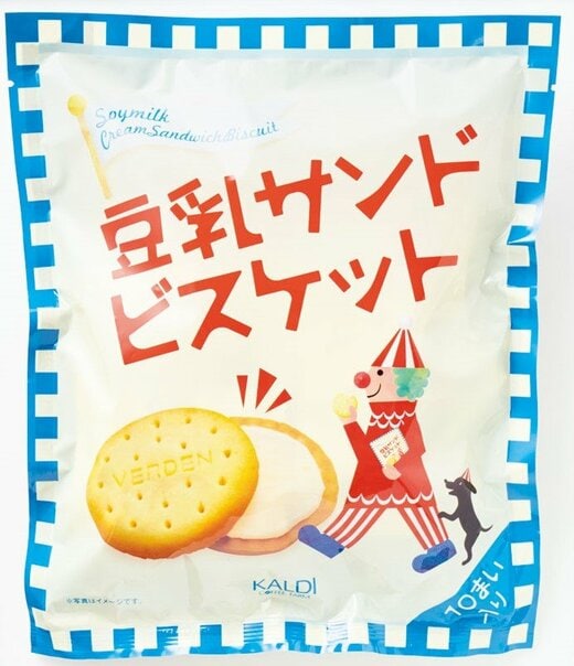オリジナル 豆乳サンドビスケット