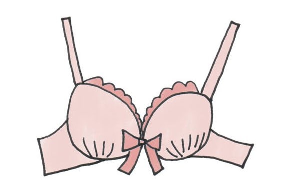 イラストブラジャー
