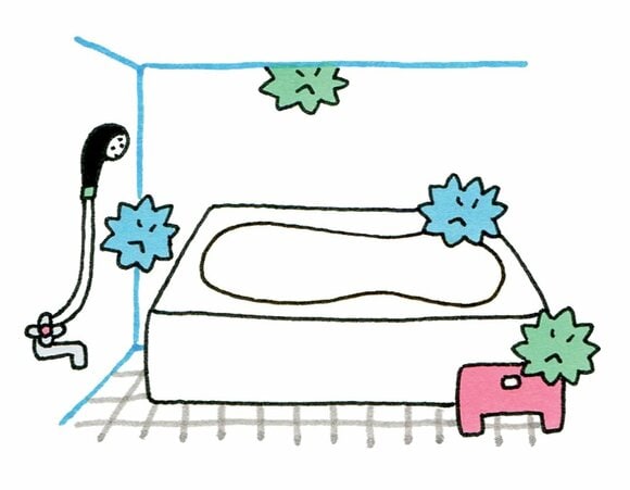 放置すると掃除も大変