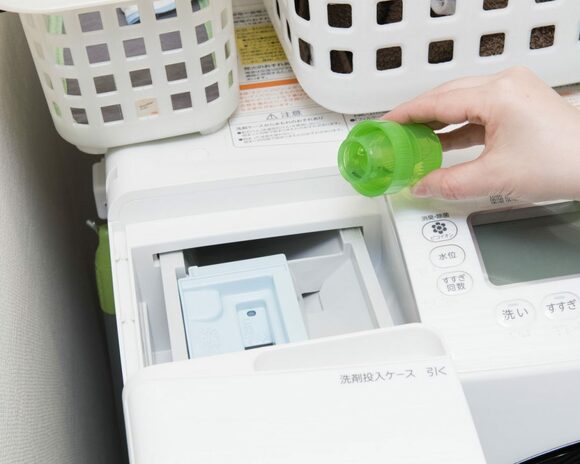 洗剤に酸素系漂白剤をプラス