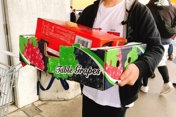 コストコダンボール