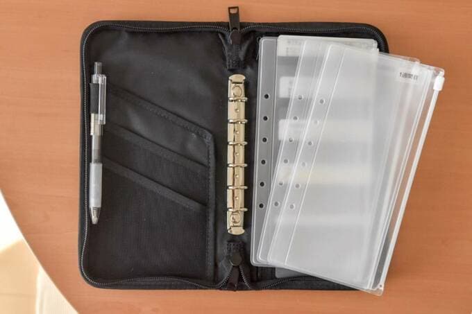 パスポートケースの中