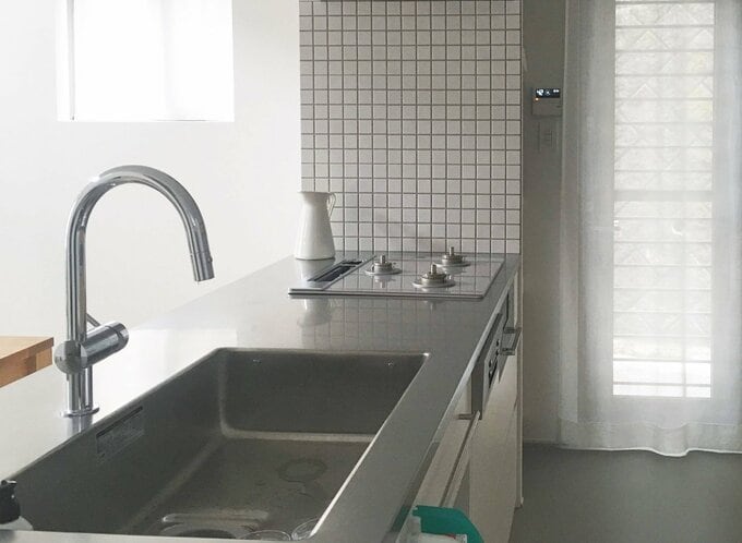 ステンレスのシンク