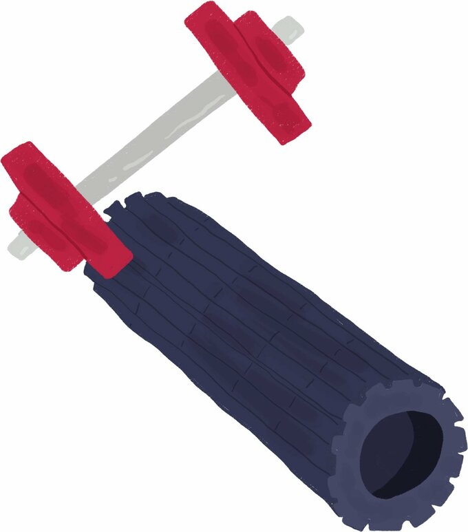 イラストダイエット器具