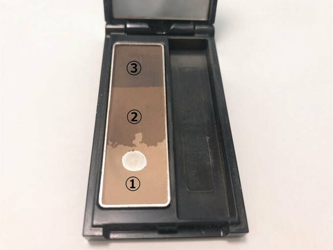 デザイニングアイブロウの中