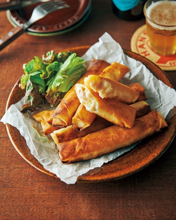 ベーコンポテト春巻き