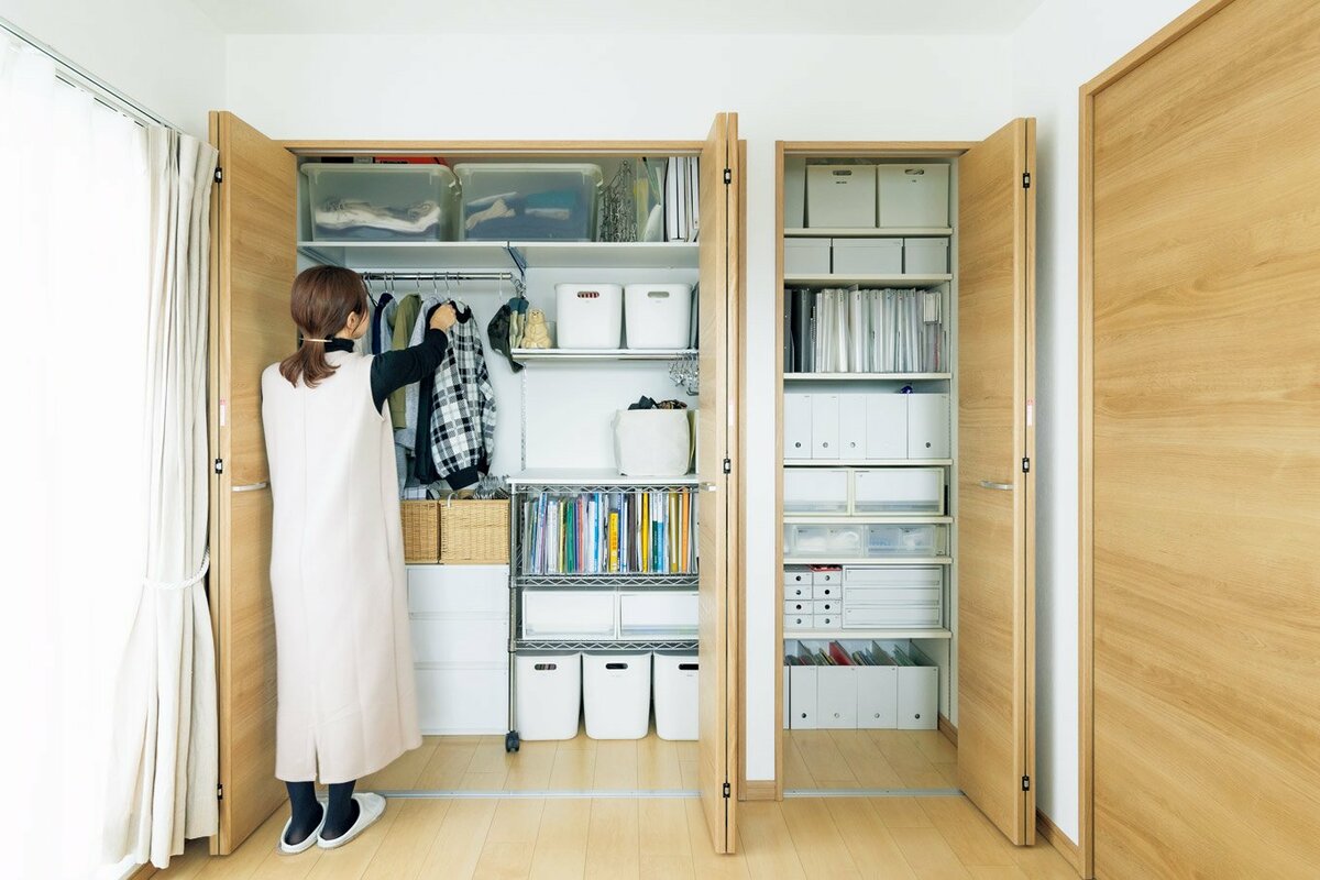 無印良品の「クローゼット」収納術。「統一感」で生活感を上手に