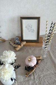 合わせて飾るとバランスがいいです