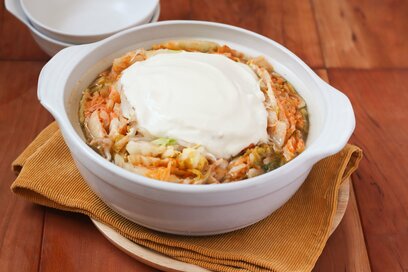 今話題の「植物性タンパク質」の手軽なとり方。豆乳ヨーグルトは“鍋”にも合う