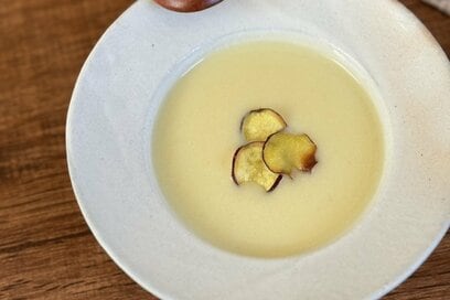 「サツマイモポタージュ」のレシピ。あまりのうまさに心も体も温まる