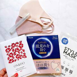 小顔見せ、美容効果もうれしいマスク4選。暑い夏も快適！