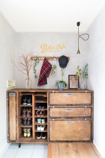 気持ちのいい玄関づくりを実現したお宅のアイデア