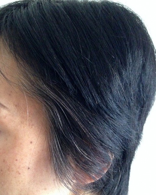 白髪ビフォー