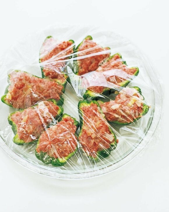 肉づめピーマンラップ