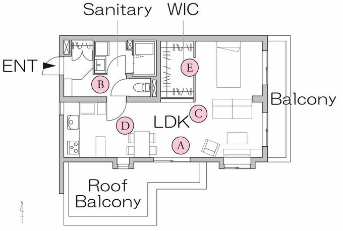 リノベーション後の間取り