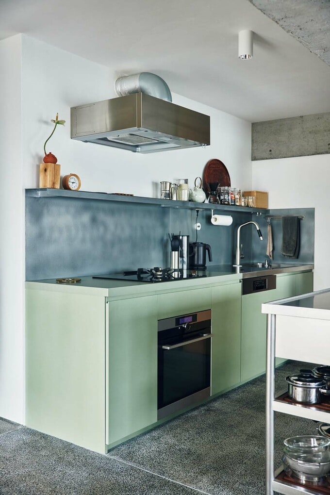 キッチンの全景