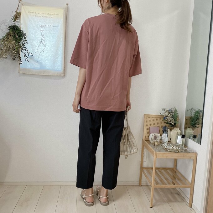 ピンク(12)のLサイズ裏