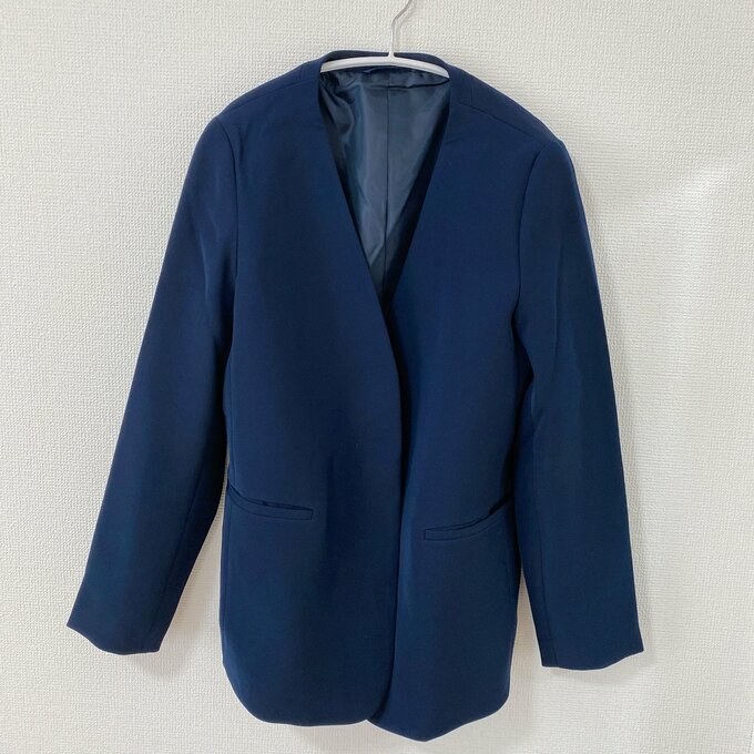 ソフトノーカラージャケット