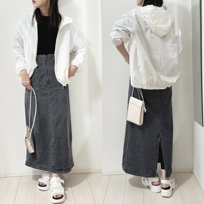 パーカーコーデ