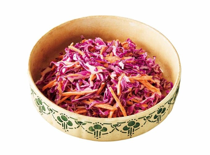 紫キャベツのコールスロー