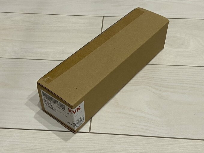 新しいシャワーヘッド