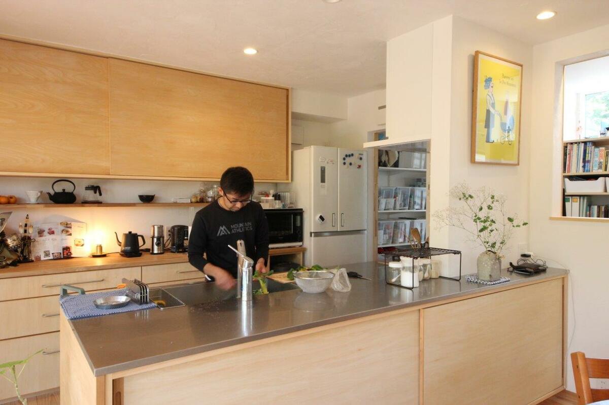 再再お値下げ中☆キッチンカウンター　リビング　ダイニングにも お気に入りのキッチンでもっとしあわせ。【新居のキッチン