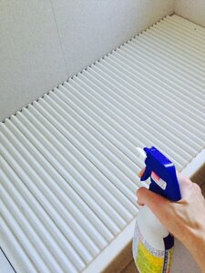 お風呂のフタや見えない隙間のカビ取りの日