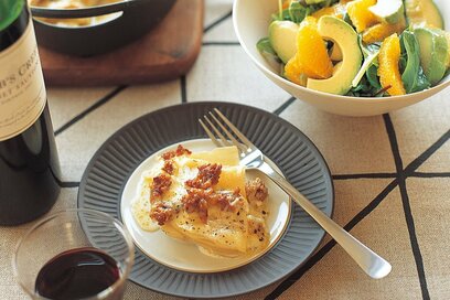 ホワイトソースいらずの「簡単ラザニア」。ゴロゴロひき肉にうま味たっぷり／行正り香さんのレシピ