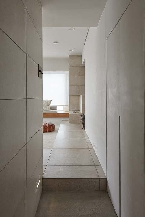 玄関からつながるLDK