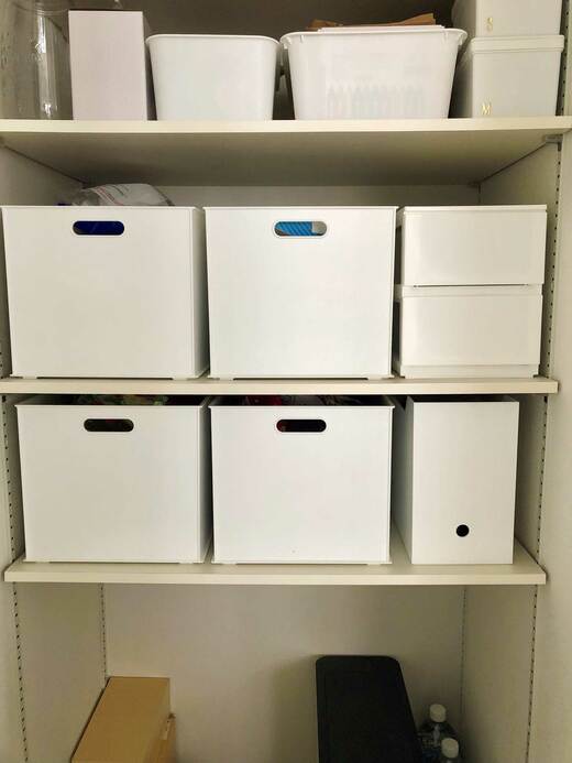 Mさんの収納ケースの使い方