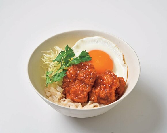 目玉焼きから揚げ