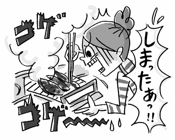 焦げた焼き魚を食べるとがんになる