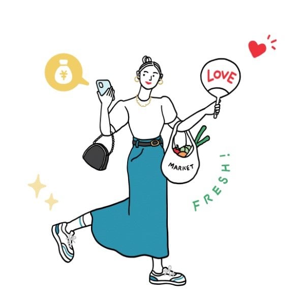 金運アップを目指す女性