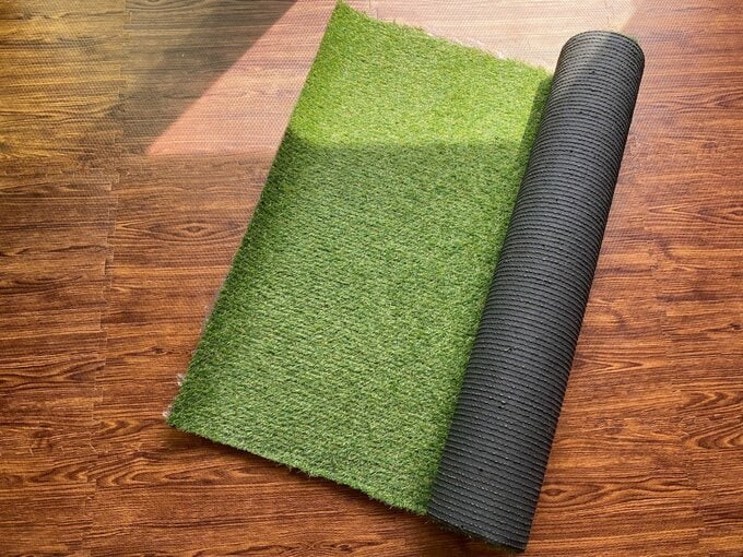 通販で購入した人工芝